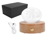 LED Crystal Ball Music Box for Bluetooth Birthday Festivals Gifts Desktop Ornament V1294-YM0901-3115210002611