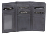 Pierre Cardin Womens Soft Italian Leather RFID Purse Wallet Rustic - Teal V563-PC-8776-TEAL