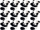 Mini Panda Figurines,Cute Panda Bamboo Toys Panda Cake,Panda Clips Curtain Holder,Home V1259-DP01-A-3055