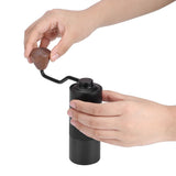 Mini Stainless Steel Manual Coffee Mill Grinder Coffee Bean Grinding Machine Kitchen UtensilsS Black V1294-YM0901-3118200086711
