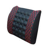 Electric Massage Lumbar Cushion - DC12V Waist Support Pad V1263-JX-3602