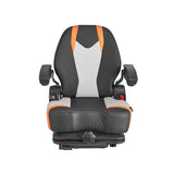 VEVOR Universal Forklift Seat Fold Down Tractor Suspension Seat Adjustable Back V952-CCZYCGKAQDFSE1JQDV0