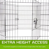 Pet Playpen Foldable Dog Cage 8 Panel 42in V274-PET-PP42