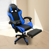 Spire Zinc Adjustable Gaming/Office Chair - Blue and Black 813F