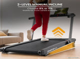 Powertrain V200 3.0HP 2-in-1 Foldable Electric Walking Pad 14kph Under Desk Running Machine Hom TML-HSM-V200
