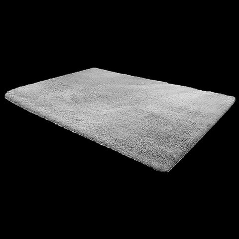 230x160cm Floor Rugs Large Shaggy Rug Area Carpet Bedroom Living Room Mat - Grey V63-832211