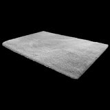 230x160cm Floor Rugs Large Shaggy Rug Area Carpet Bedroom Living Room Mat - Grey V63-832211