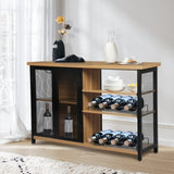 Levede Bar Cabinet Buffet Sideboard CH1077