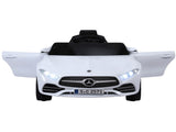 Kids Electric Ride On Car Licensed Outdoor Toys Cars Music Remote White RCAR-CLS350-LS-WH