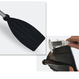 Durable Aluminum Aluminum Alloy Black Kayak Paddle Dual End Boat Oar with Ribbed Blades V1370-AZ4-18081
