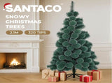Santaco 2.1M 320 Tips Christmas Tree Full Pine Needle XMASTREE1017-2.1M_NZ