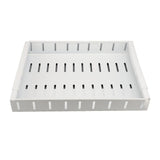 Pull Out Cabinet Organizer Expandable Adhesive Cabinet Slide Out Drawer for Pantry Closet White V1294-YM0901-3118240165811