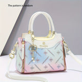 Women'S Handbag Large Capacity Shoulder Bag Crossbody Bag Tote Bag All-Match - Blue - Size 24-10-18 V1347-127-46498-BLU-24-10-18