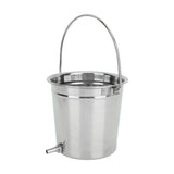 Enema Bucket Kit Stainless Steel Reusable Home Colon Cleansing Bucket for Health Care Tool 1.3L V1294-YM0703-3112230027211