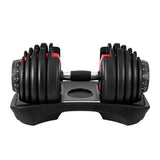 Everfit 24kg Dumbbells Adjustable Dumbbell Weight Plates Home Gym FIT-K-DB-24KG