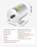 VEVOR 48V 2000W Electric Brushless DC Motor Kit with Upgraded Speed Controller V952-ZLWSDJTJ200013XYAV9