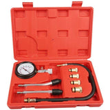 Compression Tester Kit for Vehicles, Compatible with Motorcycle, Car, Outboard, Chainsaw, V1237-ZY-203-2401