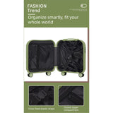 20 Inch Cute Carry On Suitcase, Hard Shell Cabin Luggage with USB Charging Port & Cup Holder, V1265-YY-281