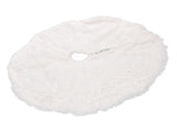White Christmas Tree Skirts Sophisticated Dense Environmentally Friendly Plush Luxury ChristmasTree V1294-YM0523-3115210177712
