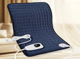 Dark blue This large heating pad features 6 temperature levels and 4 timer settings, V1232-JRD003