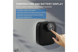 Automatic Wall Mount Foaming Soap Dispenser Toucess Rechargeable Temperature Display V1263-JX-7707