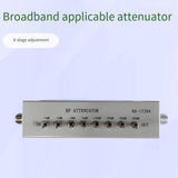 RA-1728A High Frequency Attenuator 0-82DB Variable/Step Attenuator 50 OHM for Amateur Radio V1369-AZ3-W-11541