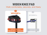 Drywall Stilts, 61-101.6 cm Adjustable Aluminum Tool Stilts with Protective Knee Pads, Durable and V952-SGBGQYCHS2440P55RV0