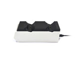 Durable Charging Stand Controller Fast Dual Charger for PlayStation 5 Gamepad Black White V1263-JX-1071