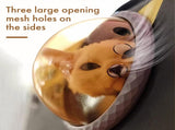 pet products Printed Space Capsule Cat Bag, Large Capacity Crossbody Dog Bag, Universal Pet Bag for V1107-CAT BAG-YELLOW