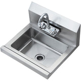 VEVOR 17"x12.8" Commercial Hand Wash Sink Wall Mount Basin Stainless Steel NSF V952-SYXSPWDSB1410KV62V0