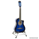 Karrera Childrens 34in Acoustic Guitar Kids - Blue CC34-BU