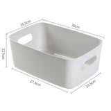 Desktop Storage Basket PP Cosmetic Storages Box Desktops Sundries Organizer with Handle for V1294-YM0523-3117220001922