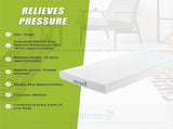 Single Green Tea Memory Foam Mattress Cooling Comfort with CertiPUR-US Certified Foam V63-826521