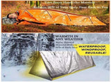 Emergency Sleeping Bag, Waterproof Emergency Sleeping Bags for Survival, 84X36in Sleeping Bag V1189-LWWAL-20260401-05212