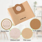 Vacuum Cleaner Bags, 20 Pack Upright Vacuum Cleaner Bags, Paper Filter Bags, For Karcher 6.959-130.0 V1188-MS-227-2795