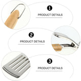 Stainless Steel Multi-Purpose Clip Spatula Tongs Set for Outdoor Cooking, Dining, BBQ, and Kitchen V1369-AZ3-W-09017