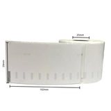 Tooleroo 10 Rolls x 300 Thermal Labels 59mmx102mm - White Waterproof Stickers V238-SUPDZ-40685458358352