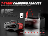 12V 20A/24V 10A Smart Car Battery Charger for Lead Acid LiFePo4 AGM Moto Battery V201-BAZ1220RE8AU