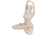 Yoga Pose Statue Nordic Sandstone Resin Yoga Pose Figurines Collectible Decoration Gifts for Home V1294-YM0714-3115210193512