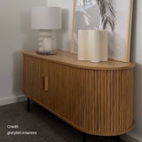 Ripple Sideboard with Sliding Doors Earthy Elegance Redefined V264-TAB-726C-NTR-NA-1