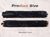 47 Inches Giant Horse Stuffed Animal Weighted Oversized Black Plush Toys Soft Hugging Pillow Bedroom V1259-DP01-A-689