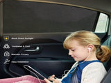 sunshade car baby child, 2 pieces with UV protection, universal window rear side net for children V1189-LC-QP-00164
