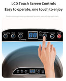 Luxury Automatic Foot Massager - Black Shiatsu Foot and Calf Massager with Adjustable Intensity, Air V888-ELOSUNG15023