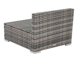 Grey Armless Outdoor Sofa Set V264-OTF-540S-LGR-NA-1