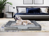 PaWz Memory Foam Pet Sofa Bed Cushion XXL XX-Large PT1178-XXL-GY