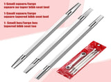 4 Pcs Metal Seat Removal Set Including 3 Removal Tools and a 3/8 Inch and 7/16 Inch Ratchet Shower V1192-AZ-W-11969