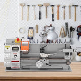 Mini Metal Lathe Machine, 180 x 400 mm, 800W Precision Benchtop Power Metal Lathe, 150-2500 RPM V952-BZDMNJSCCSFWSEYI0V3