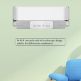 Anti wind Shield Air Conditioning Wind Shield Retractable Windshield Deflector Grey V1294-YM0727-JY10990-02
