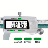 Stainless Steel Digital Caliper 150mm 6 Inch LCD Three Mode Metric Imperial Fractional One Touch V1232-SXKC001