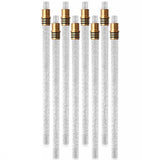 8Pack Wine Bottle Torch Kit Long Life Torch Wicks Brass Torch Wick Holders Caps Wine Bottle Torch V1366-AZ2-W-18546